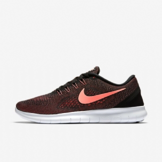 Juokseva Nike Free Naisten Rn Musta Valkoinen Flash Laava