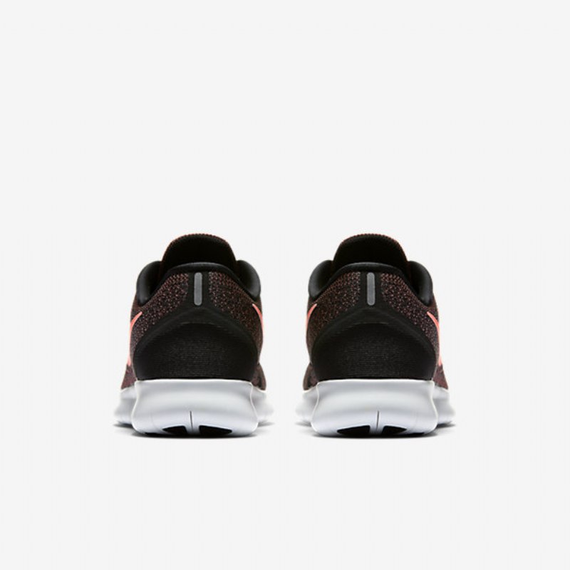 Juokseva Nike Free Naisten Rn Musta Valkoinen Flash Laava