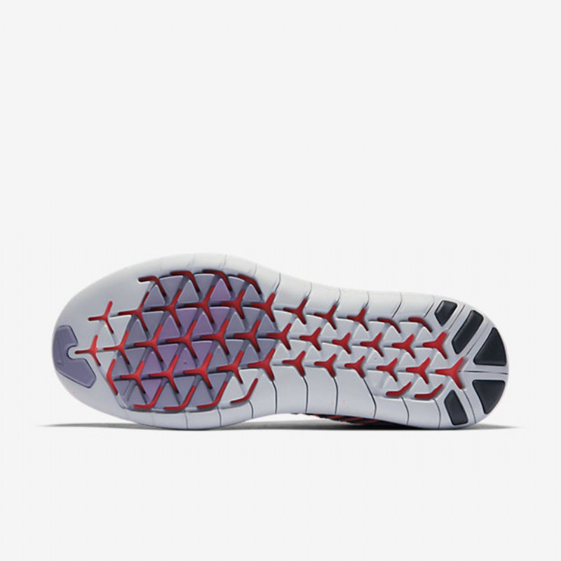 Juokseva Nike Free Rn Motion Flyknit Naisten Kirkas Mango Purppura Rautaharmaa Wolf Black