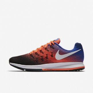 Juokseva Nike Zoom Air Pegasus 33 Miesten Hyper Orange Black Primordial Blue White