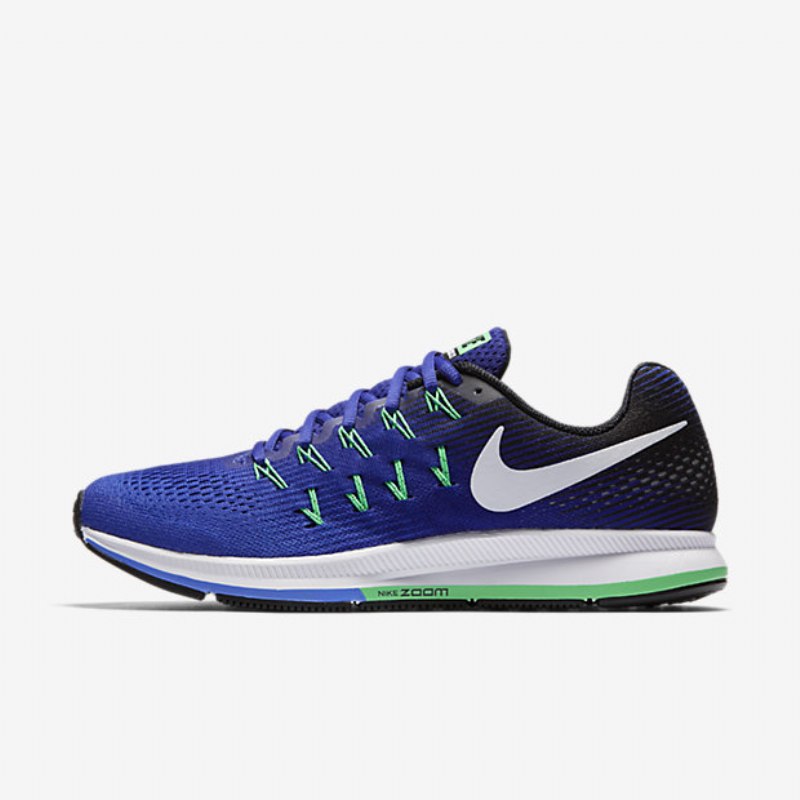 Juokseva Nike Zoom Air Pegasus 33 Miesten Medium Blue Deep Night Black White
