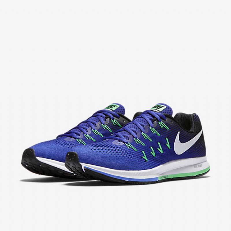 Juokseva Nike Zoom Air Pegasus 33 Miesten Medium Blue Deep Night Black White