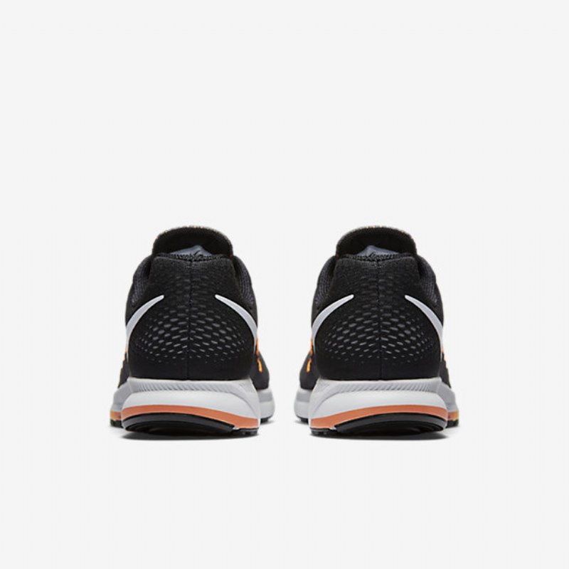 Juokseva Nike Zoom Air Pegasus 33 Miesten Musta Kirkas Citrus Valkoinen