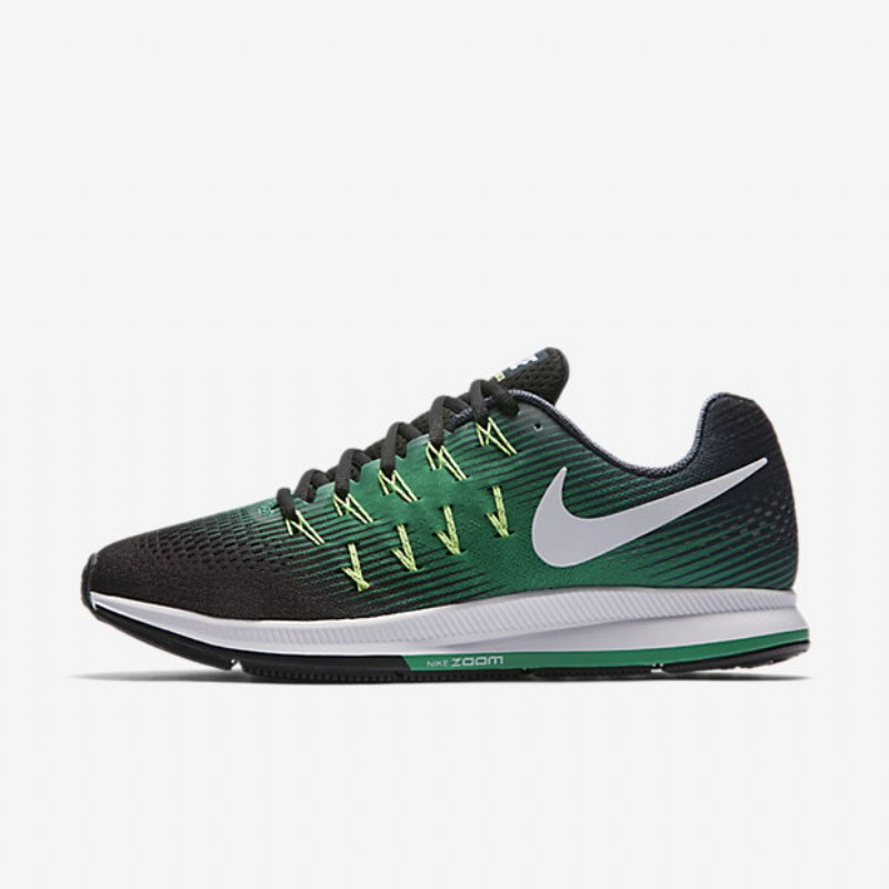 Juokseva Nike Zoom Air Pegasus 33 Miesten Navy Blue Musta Vihreä Stage White