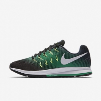 Juokseva Nike Zoom Air Pegasus 33 Miesten Navy Blue Musta Vihreä Stage White