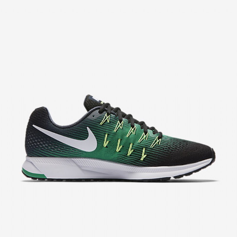 Juokseva Nike Zoom Air Pegasus 33 Miesten Navy Blue Musta Vihreä Stage White