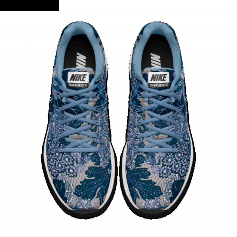 Juokseva Nike Zoom Air Pegasus 33 Miesten Sininen Hong Kong Graphic