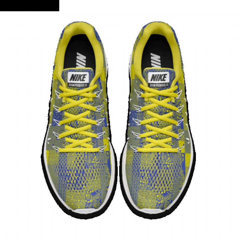 Juokseva Nike Zoom Air Pegasus 33 Naisten Blue Green Tokyo Graphic White