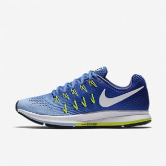 Juokseva Nike Zoom Air Pegasus 33 Naisten Medium Sininen Alumiininen Deep Night White