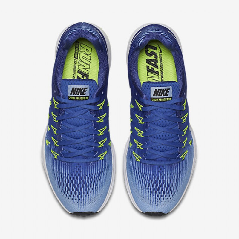 Juokseva Nike Zoom Air Pegasus 33 Naisten Medium Sininen Alumiininen Deep Night White
