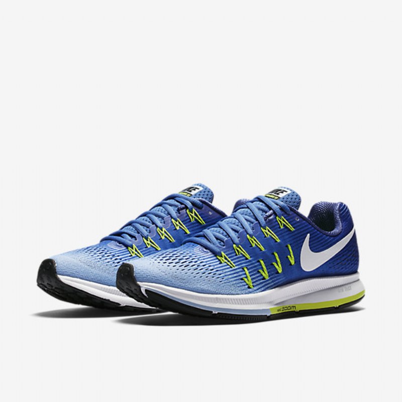 Juokseva Nike Zoom Air Pegasus 33 Naisten Medium Sininen Alumiininen Deep Night White