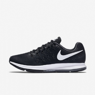 Juokseva Nike Zoom Air Pegasus 33 Naisten Musta Antrasiitti Kylmä Valkoinen Harmaa