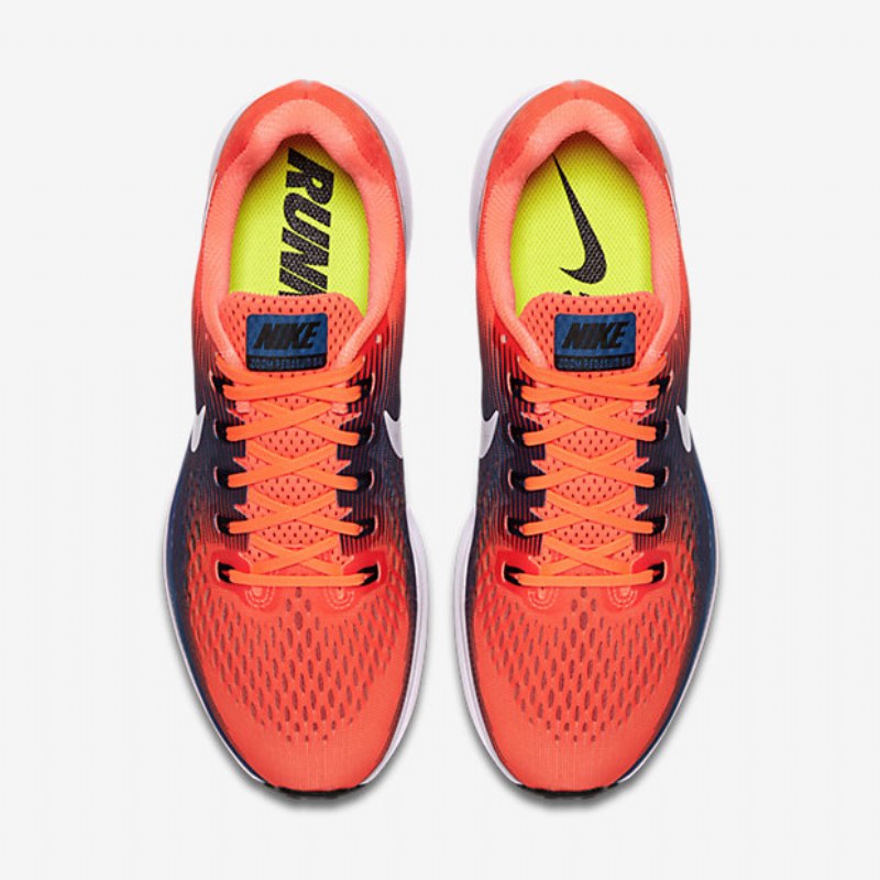 Juokseva Nike Zoom Air Pegasus 34 Miesten Hyperoranssi Industrial Blue Kloorimusta