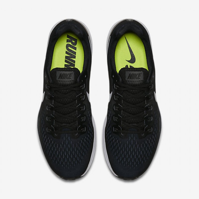 Juokseva Nike Zoom Air Pegasus 34 Miesten Musta Tummanharmaa Antrasiitinvalkoinen