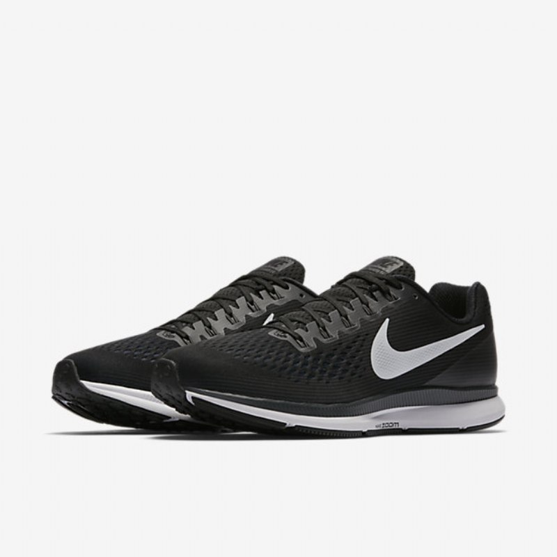 Juokseva Nike Zoom Air Pegasus 34 Miesten Musta Tummanharmaa Antrasiitinvalkoinen