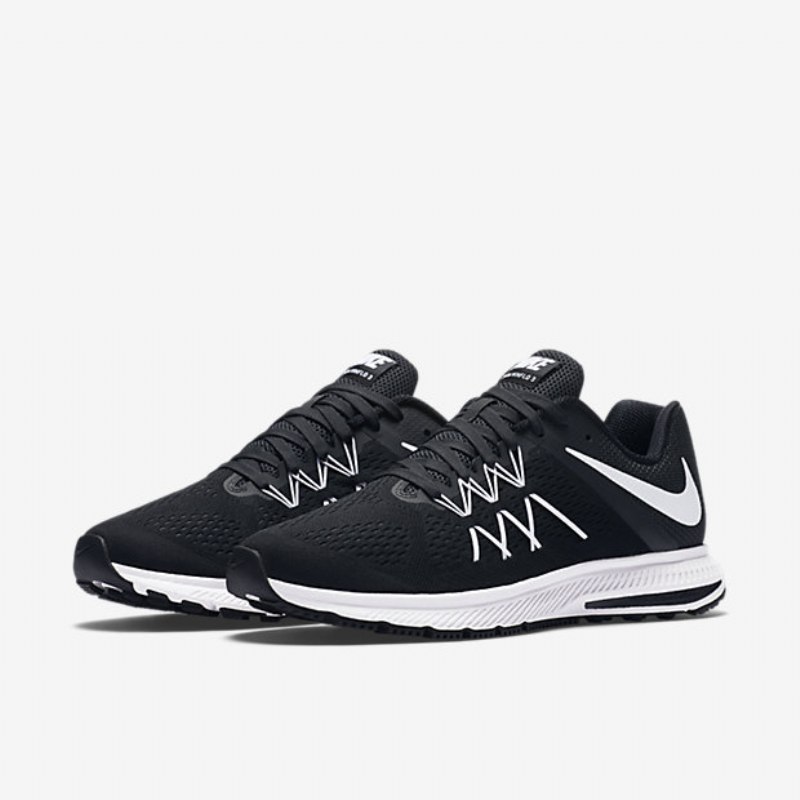 Juokseva Nike Zoom Winflo 3 Miesten Musta Antrasiittivalkoinen