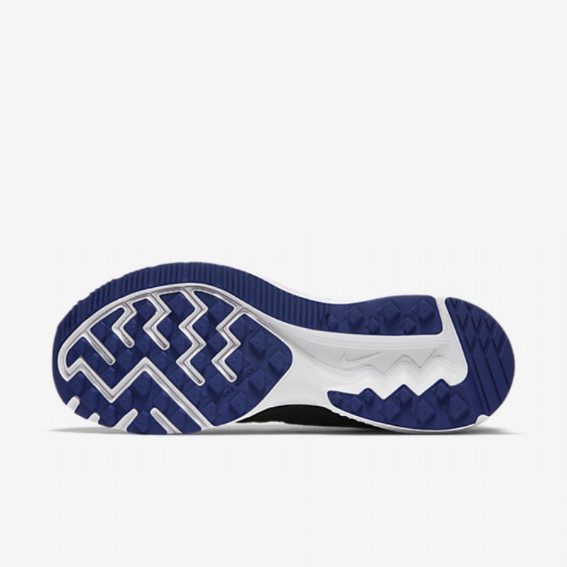 Juokseva Nike Zoom Winflo 3 Miesten Musta Sininen Paramount Syvä Kuninkaallinen Valkoinen