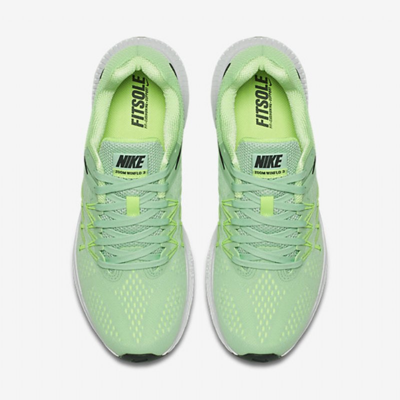 Juokseva Nike Zoom Winflo 3 Naisten Mintunvihreä Haamu Lime Black