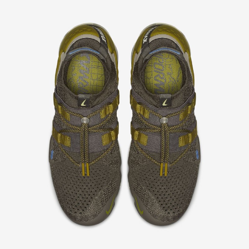 Juoksu Nike Air Utility Vapormax Flyknit Miesten Ridgerock Vaalean Kermansininen Juoksija Vaahtoturve