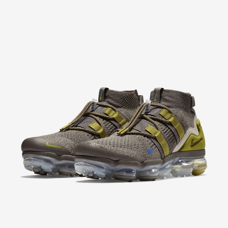 Juoksu Nike Air Utility Vapormax Flyknit Miesten Ridgerock Vaalean Kermansininen Juoksija Vaahtoturve