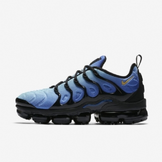 Juoksu Nike Air Vapormax Lisää Miesten Musta Sininen Valokuva Taivas