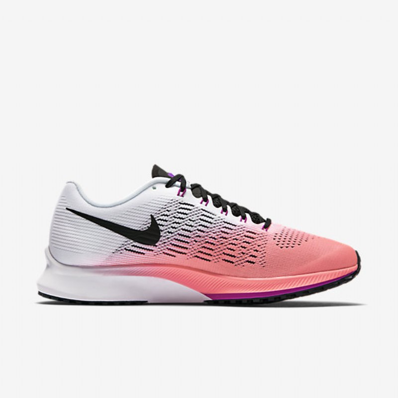 Juoksu Nike Air Zoom Elite 9 Naisten Rose Runner Valkoinen Purppura Kirkas Musta