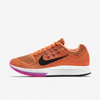 Juoksu Nike Air Zoom Rakenne 18 Naiset Citrus Kirkas Flash Fuchsia Glow Black