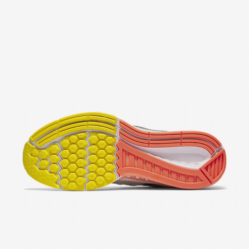 Juoksu Nike Air Zoom Rakenne 19 Naiset Pure Platinum Keltainen Opti Hyper Oranssi Musta