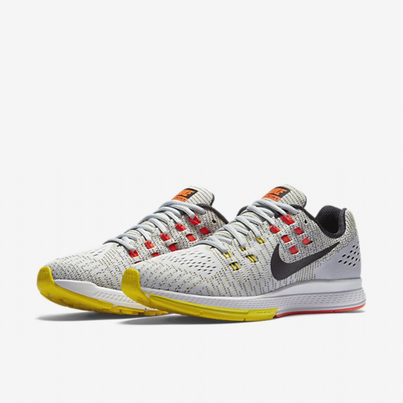 Juoksu Nike Air Zoom Rakenne 19 Naiset Pure Platinum Keltainen Opti Hyper Oranssi Musta