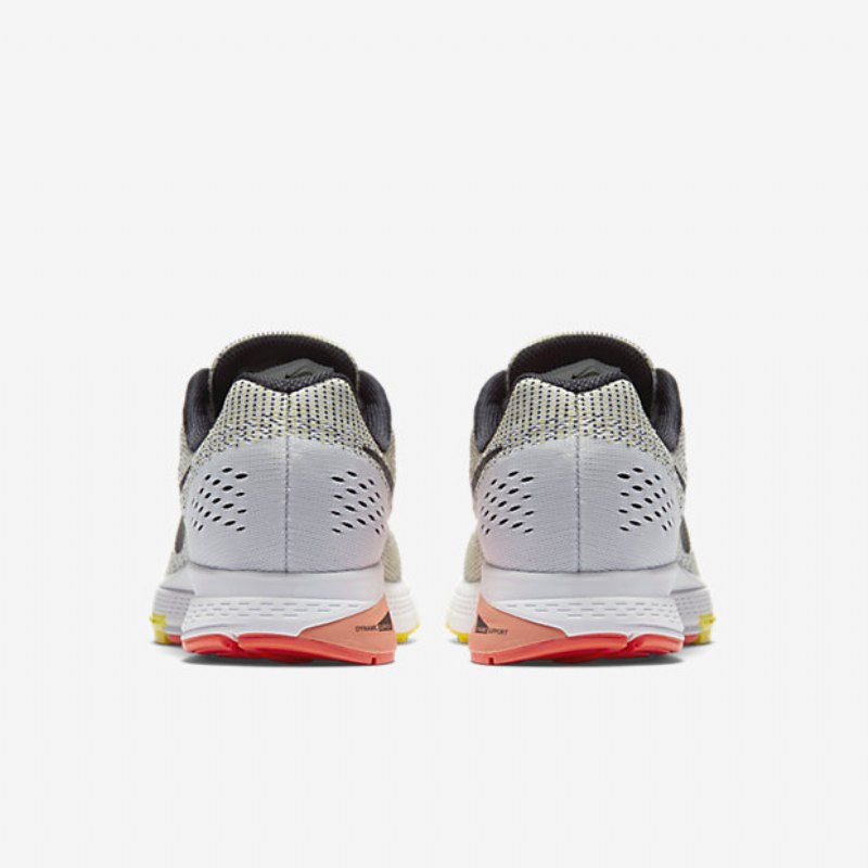 Juoksu Nike Air Zoom Rakenne 19 Naiset Pure Platinum Keltainen Opti Hyper Oranssi Musta