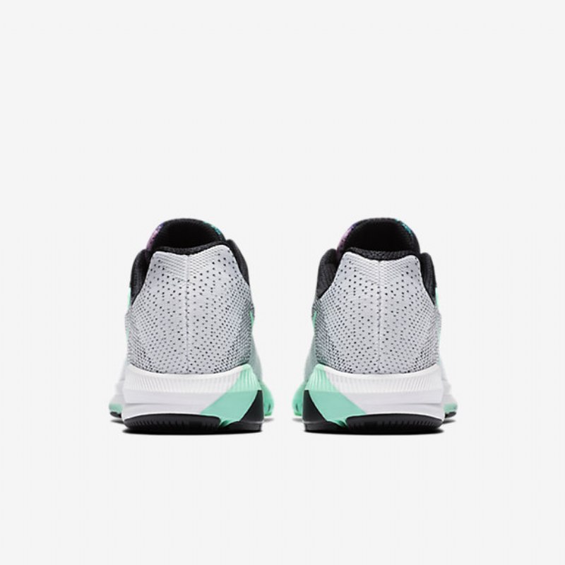 Juoksu Nike Air Zoom Rakenne 20 Naiset Musta Solstice Purppura Lyhyt Just Volt Vihreä Kiiltävä