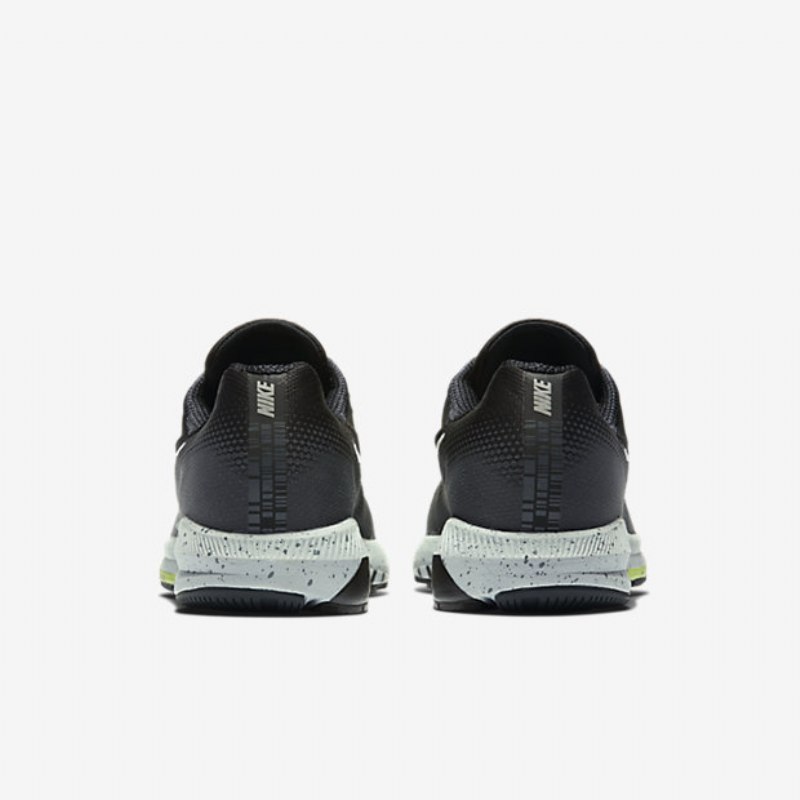 Juoksu Nike Air Zoom Structure 20 Shield Miesten Musta Tummanharmaa Harmaa Susi Metallinen Hopea