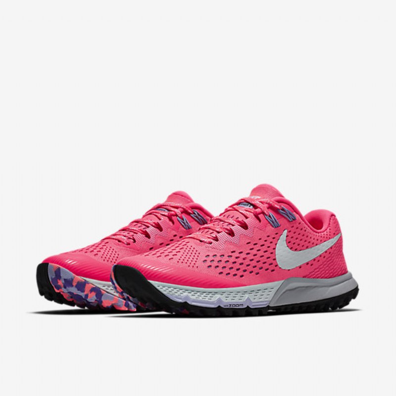 Juoksu Nike Air Zoom Terra Kiger 4 Naisten Ruusujuoksu Hydrangeas Hot Pink White