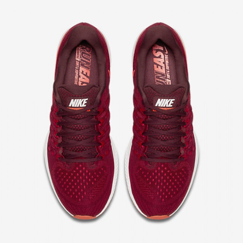Juoksu Nike Air Zoom Vomero 11 Miesten Bordeaux Yö Total Crimson Red University White