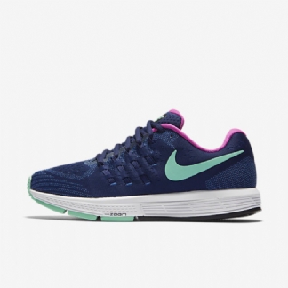 Juoksu Nike Air Zoom Vomero 11 Naisten Uskollinen Sininen Suihkulähde Valkoinen Vihreä Hehku