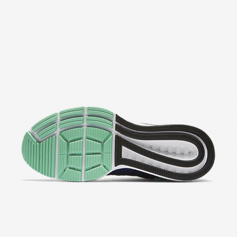 Juoksu Nike Air Zoom Vomero 11 Naisten Uskollinen Sininen Suihkulähde Valkoinen Vihreä Hehku