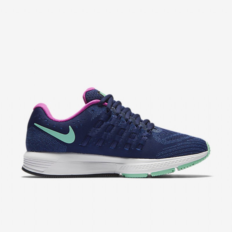Juoksu Nike Air Zoom Vomero 11 Naisten Uskollinen Sininen Suihkulähde Valkoinen Vihreä Hehku