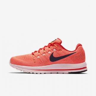Juoksu Nike Air Zoom Vomero 12 Miesten Kirkas Mango Crimson Kiilto Sävy Meloni Binary Blue