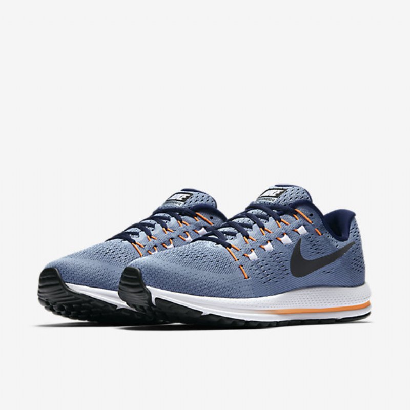 Juoksu Nike Air Zoom Vomero 12 Miesten Sininen Työ Binary Blue Valoase Obsidian Tumma