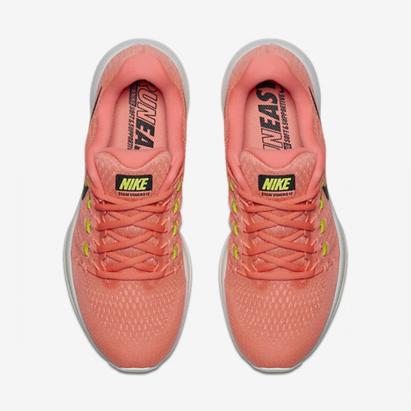 Juoksu Nike Air Zoom Vomero 12 Naisten Punch Hot Lava Glow Electrolime Black