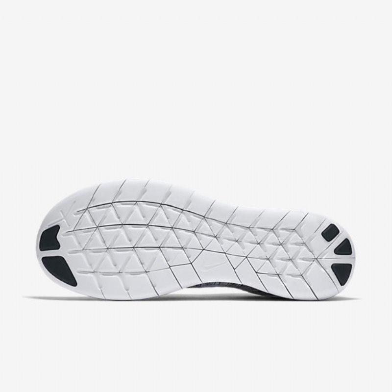 Juoksu Nike Free 2017 Miesten Rn Flyknit Black Volt White