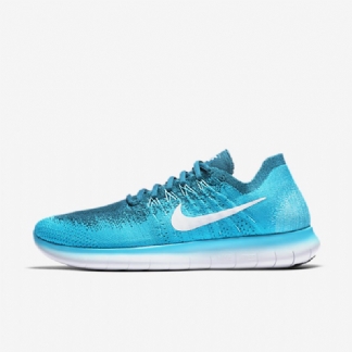 Juoksu Nike Free 2017 Miesten Rn Flyknit Blue Lagoon Legenda Polarized Pure Platinum