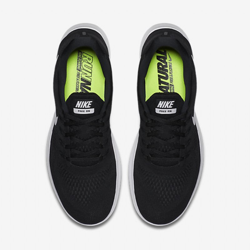 Juoksu Nike Free Miesten Rn Black Antrasiitinvalkoinen