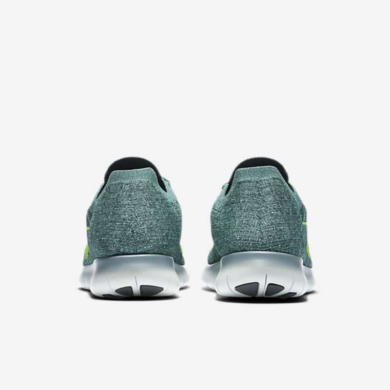 Juoksu Nike Free Miesten Rn Flyknit Hasta Seaweed Green Decals Phantom