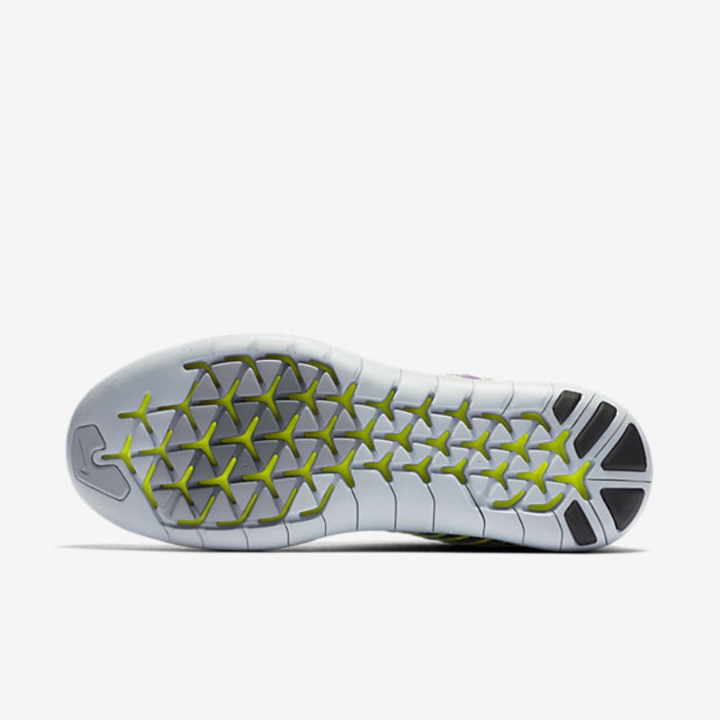 Juoksu Nike Free Miesten Rn Motion Flyknit Musta Sininen Juoksija Explosion Pink White