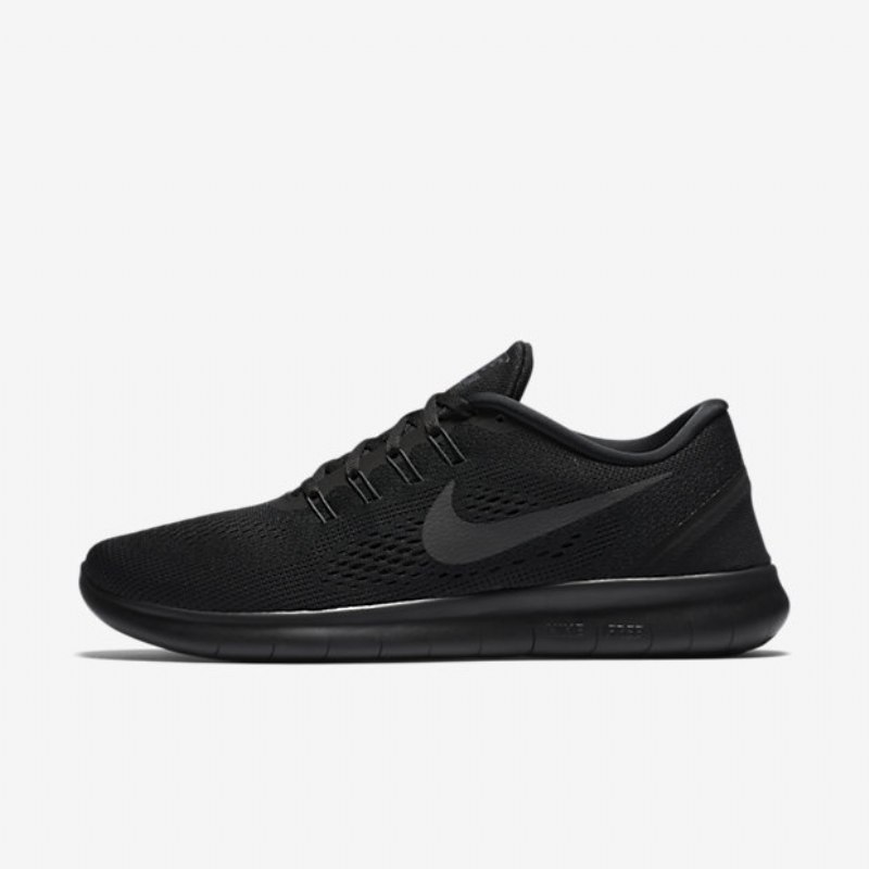Juoksu Nike Free Miesten Rn Musta Antrasiitti