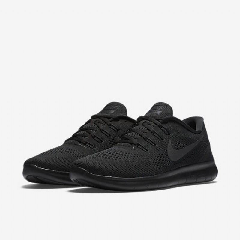 Juoksu Nike Free Miesten Rn Musta Antrasiitti