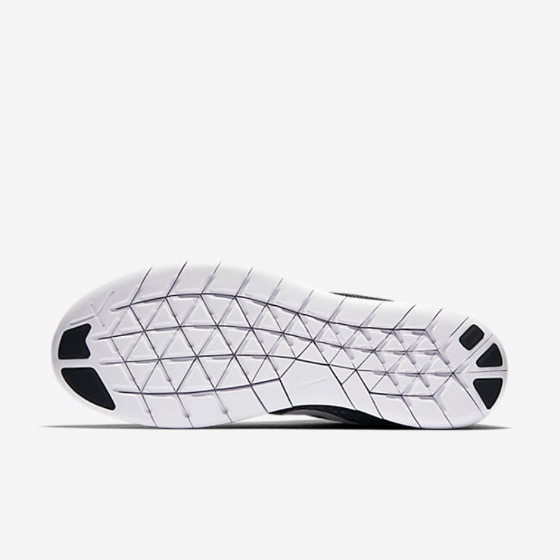 Juoksu Nike Free Miesten Rn Musta Valkoinen