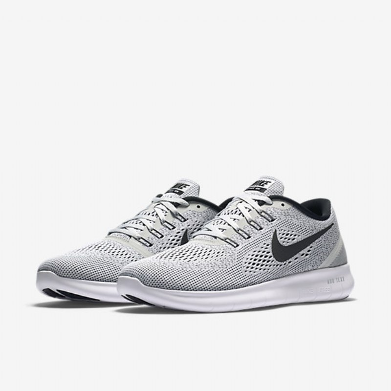 Juoksu Nike Free Miesten Rn Pure Platinum Black