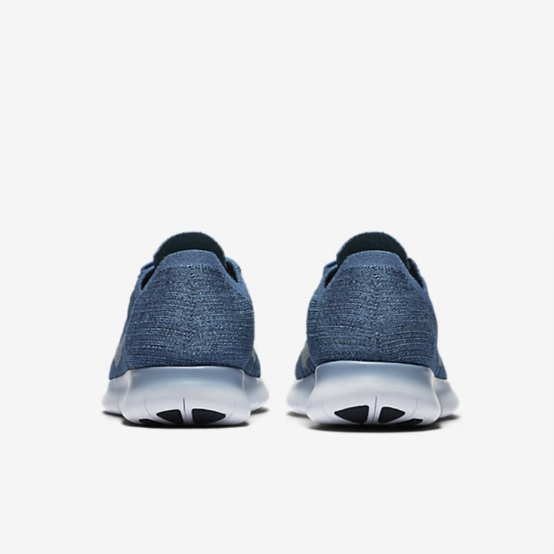 Juoksu Nike Free Naisten Rn Flyknit Blue Työ Sumu Valtameri Kettu Sininen Harmaa Susi